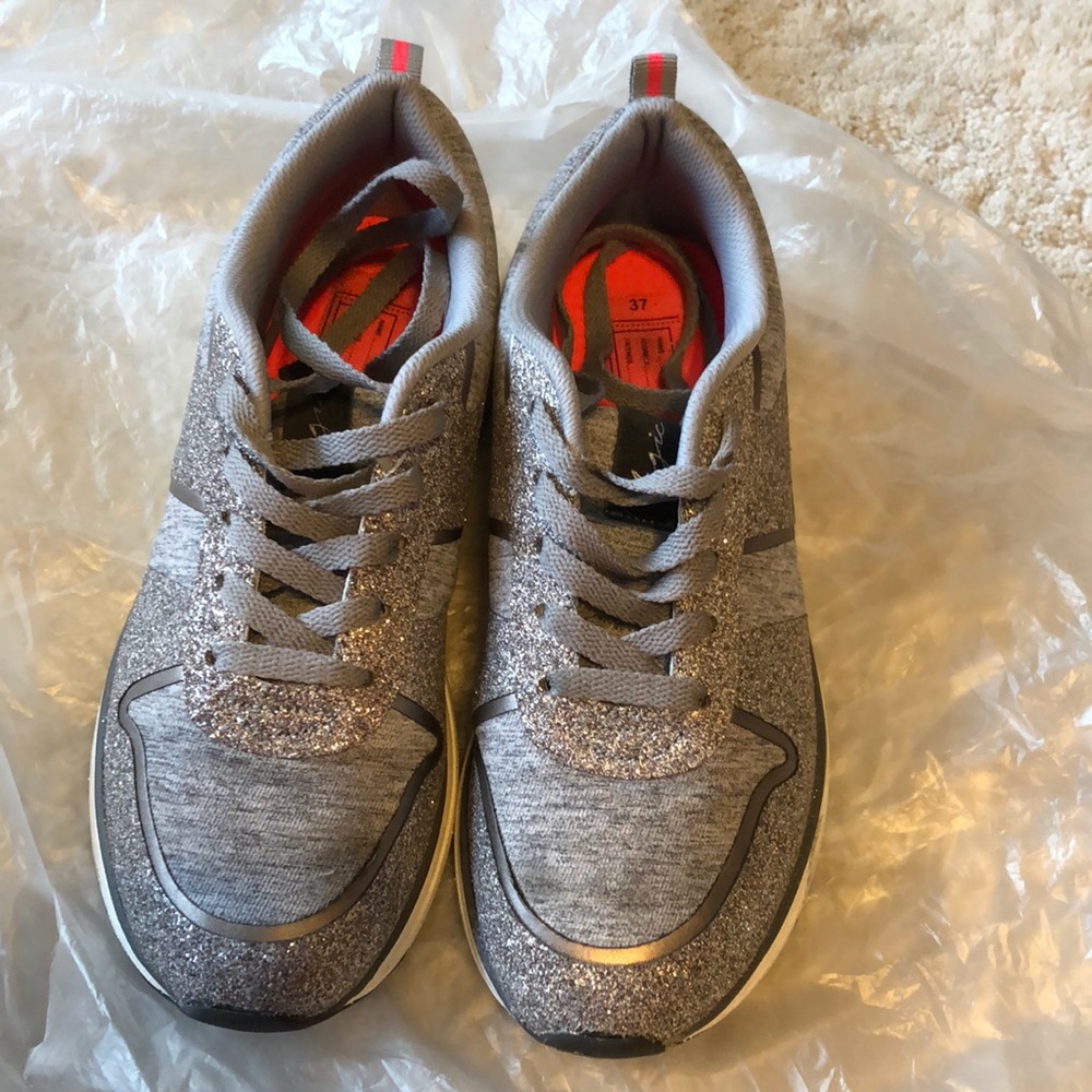 Zara girls glitter sneakers